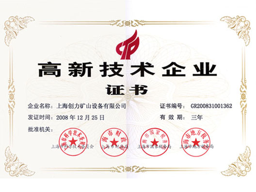上海Ag庄闲获得上海高新技术企业资格(图1)