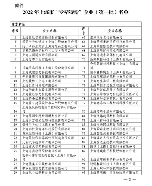 喜报！上海Ag庄闲集团获评2022年度上海市“专精特新”中小企业(图2)