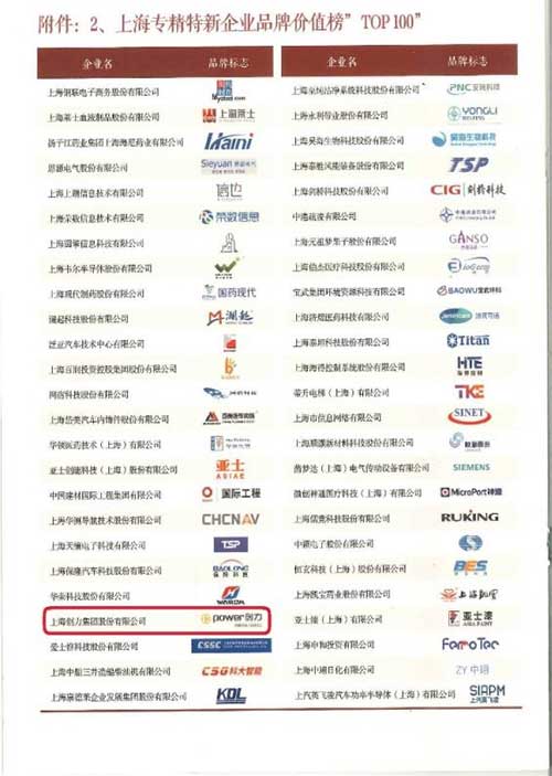 喜报！上海Ag庄闲集团荣获2024上海专精特新企业品牌价值榜“百佳企业”(图1)